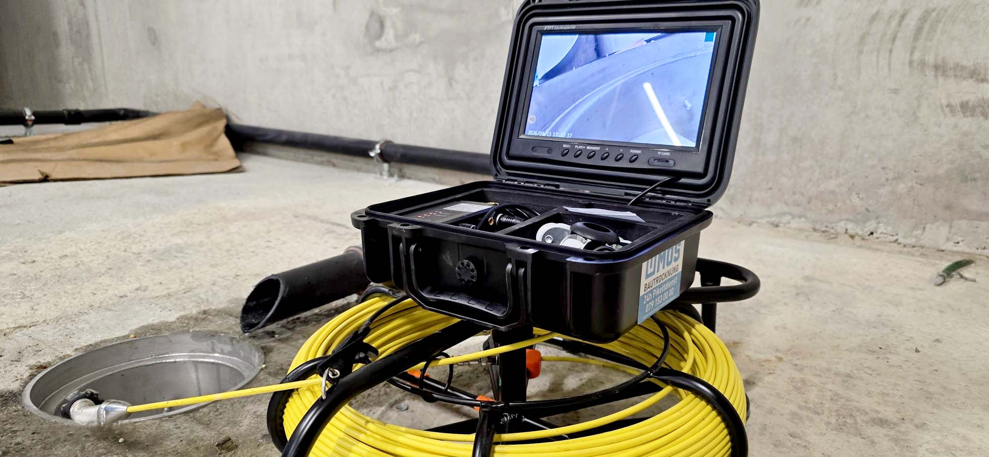 Leckortung - Rohrkamera / Endoskopie